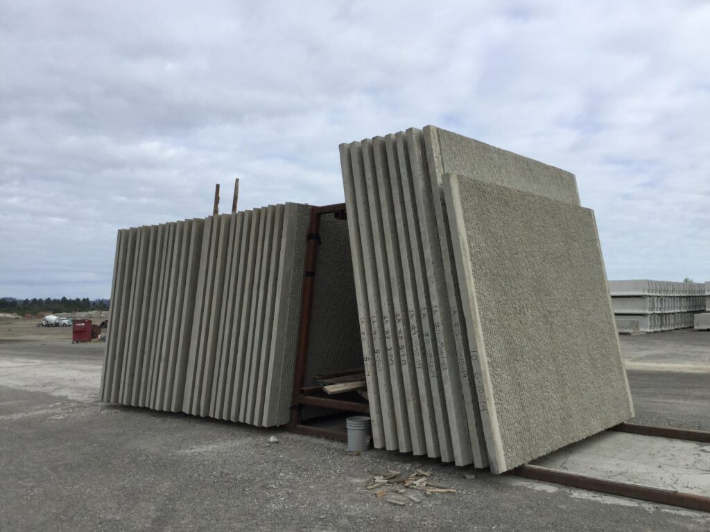 stack-of-precast-sound-walls stack-of-precast-sound-walls